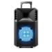 ION IPA118A Power Glow 300 Bluetooth 300 Watt Portable Battery-Powered Speaker System with Lights (Black)
