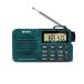 Rysamton Portable AM/FM Radio, Digital Radio Recorder, Bluetooth 5.0 Radio Speaker, Alarm and Sleep Function, 12/24H Time Display with Large Digital D