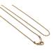 [ колье детали ] мяч цепь Gold ширина 1.0mm 50cm крюк модель 