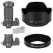 (1+1) ABS винт включено . тип + ABS возможно обратный тип линзы капот Nikon HN-40 &amp; HB-90A сменный Nikkor Z DX 1
