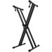  клавиатура подставка X type двойной нога 7 -ступенчатый высота настройка 32-97cm 54/61/88 ключ соответствует электронное пианино музыкальные инструменты шт. складной легкий матовый черный adokin