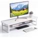  монитор шт. монитор подставка 2 уровень настольный pc шт. подставка для персонального компьютера ширина 50× глубина 22× высота 15cm под дерево белый 