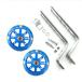  shines LED blinking child bicycle assistance wheel { blue } shines Kids bicycle wheel 12-20 -inch..