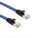  категория 7 CAT7 LAN кабель {5m} первоклассный позолоченный 2 -слойный защита структура._