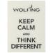 WOLFING ȥƥå 󥷡 Keep Calm and Think Different ֥å iPhon7 plus 155 .