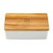  chestnut . is ../ kitchen articles / butter case Mother's Day present 