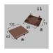 LIXIL(TOEX).. дерево III. стойка колпак (70×89) soft Brown [ номер товара :YEH14010A]