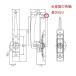 YKK AP�@�N���Z���g�i�s�b�`70�j�O�������n���h���@�X�e���@�y�i�ԁFCH HHK12813�z �֘A�摜2
