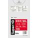  house Hold Japan (HHJ) полиэтиленовый пакет 20L половина прозрачный 10 листов 0.015 [ номер товара :GH23]
