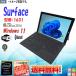 Windows11  2in1 ֥åPC Microsoft Surface 3 ̵ SSD128GB Core i5-4300U 4GB Wi-fi  WPS Office 2016 AC ƥŬ