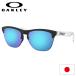  Япония стандартный товар Oacley (OAKLEY) солнцезащитные очки лягушка s gold свет FROGSKINS LITE OO9374-0263 [Matte Black][Prizm Sapphire][Frogskins Lite]
