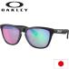  Япония стандартный товар Oacley (OAKLEY) Frogskins лягушка s gold солнцезащитные очки OO9245-E454 [Matte Black][Prizm Golf][Low Bridge Fit][ low Bridge Fit 