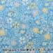[ количество 5 из ] ткань [ Broad fancy цветок рисунок sax CC013112-2] YUWA иметь колесо магазин автомобиль Ла Манш коллекция 
