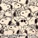 [ количество 5 из ] ткань [oks Snoopy монохромный сырой . основа 771126]