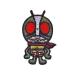  нашивка [ наклейка нашивка Kamen Rider 2 номер IM02] PIONEER Pioneer 