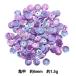  украшен блестками [ украшен блестками черепаха . Rainbow лиловый примерно 6mm H6023] MIYUKImiyuki