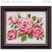 .... комплект [ 4 сезон ... цветок ... Cross стежок 4 месяц роза ] LECIEN Lucien cosmo Cosmo 