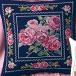 .... комплект [ вышивка комплект подушка * elegant rose 5894 темно-синий ] Olympuso обод Pas 