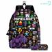  my n craft rucksack 2 point set bag . writing brush box for children rucksack Kids student going out light weight going to school waterproof . pair durability high capacity present 