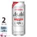  Asahi dry Zero 500ml 24 can go in 2 case (48ps.@) non-alcohol beer free shipping ( one part region excepting )