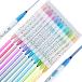  colorful . highlighter pen Double Sides Writing for office, school,12. pack 
