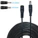 Liwinting 3m DC extension cable DC/AC power supply extension cable 2.1mm x 5.5mm power supply adapter AC cable DC adapter extension cable 