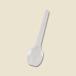 HEIKO plastic spoon 10cm transparent rose ( piece packing none ) 100ps.