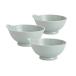  wave . see .CtoC JAPAN little largish. keep hand attaching small bowl celadon 3 piece collection W14.5×D13×H7(cm) 440(cc)