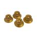 YJB PARTS top hat knob (Vintage Tint) Vintage Gold -inch 4 piece set ( mail service only free shipping )