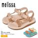  Melissa сандалии Kids Junior ребенок Mini Melissa марионетка N rider BB MELISSA 32972 розовый спорт сандалии 