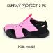  Nike сандалии Kids Junior ребенок солнечный Ray защита 2 PS NIKE 943826 розовый черный чёрный мужчина девочка обувь . покупка 