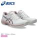 SALE Asics tennis shoes lady's GEL-GAME 9 ASICS 1042A217 white pink shoes shoes tennis brand motion part .