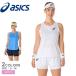  Asics майка женский ACTIBREEZE бак ASICS 2042A350 белый синий blue спорт одежда тренировка . покупка 