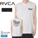 ( кошка pohs рассылка ) Roo ka майка мужской SCRIPT SEALED TT RVCA BG041353 черный чёрный белый безрукавка внутренний tops Logo море 