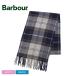  Bab a- muffler мужской женский канава nge-ru tartan шарф BARBOUR USC0300 серый черный чёрный проверка простой . покупка 