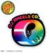 ( кошка pohs рассылка )o-je- стикер HOT JUICE FADE MYLAR STICKER 3.25IN×3.37IN OJ 88281761 мульти- наклейка чемодан персональный компьютер PC