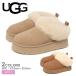  UGG туфли без застежки женский tazeruUGG 1171393 Brown чай бежевый обувь обувь защищающий от холода модный мутон овчина Logo 