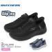  Skechers спортивные туфли женский SKECHERS 124836 синий blue черный чёрный обувь обувь спортивные туфли slip in zSLIP-INS "свободные руки" ходьба 