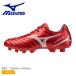  Mizuno футбол шиповки Kids Junior ребенок MIZUNO P1GB2525 красный красный обувь шиповки обувь футбол футбол футбол обувь low cut широкий 