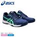 Asics теннис обувь мужской женский ASICS 1041A335 темно-синий темно-синий теннис обувь спортивные туфли долговечность рукоятка сила устойчивый "дышит" . искривление спортивная обувь 