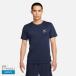 ( кошка pohs рассылка ) Nike футболка мужской Dri-FIT мужской тренировка футболка NIKE FD1706 темно-синий белый 