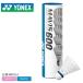  Yonex Shuttle мужской женский mei винт 600P YONEX M-600P белый бадминтон badobato спорт движение перо 