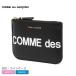 �R���f�M�����\�� CDG �R�C���P�[�X �����Y ���f�B�[�X HUGE LOGO WALLET COMME des GARCONS SA8100HL �u���b�N �� ���z ���K����