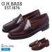 ji- H автобус Loafer мужской la-son we Jean z Loafer постоянный G.H Bass BAZ1W002 wine red Brown 