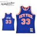  Mitchell &nes форма мужской swing man джерси - New York niks1991-92 Patrick You крыло 