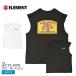 ( кошка pohs рассылка ) Element майка мужской BULL NO SLEEVE ELEMENT BE02A351 черный чёрный белый tops одежда футболка свободно 