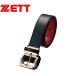 Z ремень мужской женский ремень ZETT BX65 черный чёрный тренировка соревнование бейсбол Baseball спорт движение простой бренд 