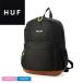 �n�t �o�b�N�p�b�N �����Y ���f�B�[�X 89 LOGO BACKPACK HUF AC01160 �u���b�N �� �����b�N �����b�N�T�b�N �o�b�N�p�b�N ���΂�