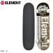  Element skateboard men's lady's chi-ta- section Complete skateboard 8 ELEMENT ALYXW00166 black white 