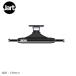 ja-to скейтборд грузовик мужской женский IRON 129mm TRUCK HIGH JART SKATEBOARDS IRTR0021A010 черный чёрный Logo 